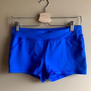 Forever 21 Blue Stretch Active Shorts Size S